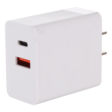 24W PD + QC3.0 Fast Charger Power Adapter Plug Adapter US Plug, 24W US Plug
