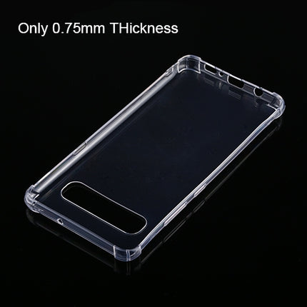 For Galaxy S10 5G Four-Corner Shockproof Ultra-Thin Transparent TPU Case, For Galaxy S10 5G