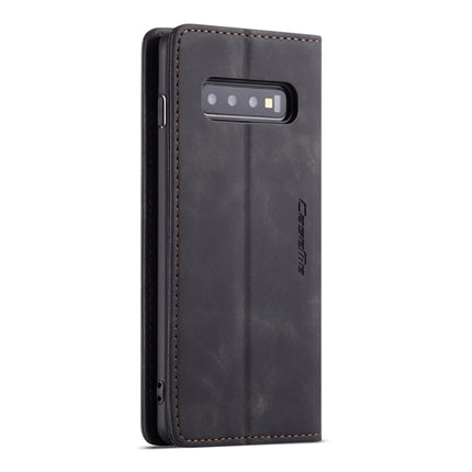 CaseMe-013 Multifunktionale Retro Frosted Horizontal Flip Ledertasche für Galaxy S10 Plus, mit Kartensteckplatz &amp; Halter &amp; Geldbörse, für Galaxy S10 Plus