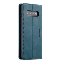 CaseMe-013 Multifunctional Retro Frosted Horizontal Flip Leather Case for Galaxy S10 Plus, with Card Slot & Holder & Wallet, For Galaxy S10 Plus