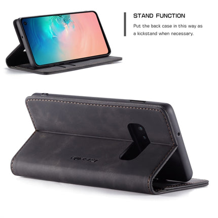 CaseMe-013 Multifunktionale Retro Frosted Horizontal Flip Ledertasche für Galaxy S10 E, mit Kartensteckplatz &amp; Halter &amp; Geldbörse, für Galaxy S10 E