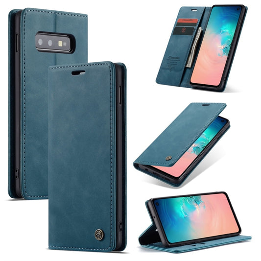 CaseMe-013 Multifunctional Retro Frosted Horizontal Flip Leather Case for Galaxy S10 E, with Card Slot & Holder & Wallet, For Galaxy S10 E