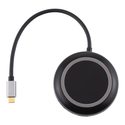 USB-C / Type-C to USB 3.0 x 3 + USB-C / Type-C + HDMI + RJ45 + SD / TF Card Reader Multi-function HUB Adapter