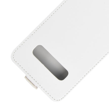 Vertikale Flip-Hülle aus TPU-Leder im Business-Stil für Galaxy S10, mit Kartensteckplatz, für Galaxy S10, für Samsung Galaxy S10
