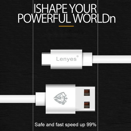 Lenyes LC701 1.5m 2.4A Output USB to Micro USB PVC Data Sync Fast Charging Cable