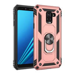 Armor Shockproof TPU + PC Protective Case for Galaxy A8 (2018), with 360 Degree Rotation Holder, For Galaxy A8 (2018)