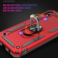 Armor Shockproof TPU + PC Protective Case for Galaxy A10, with 360 Degree Rotation Holder, For Galaxy A10