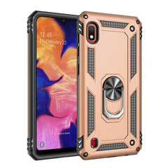 Armor Shockproof TPU + PC Protective Case for Galaxy A10, with 360 Degree Rotation Holder, For Galaxy A10