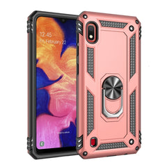 Armor Shockproof TPU + PC Protective Case for Galaxy A10, with 360 Degree Rotation Holder, For Galaxy A10