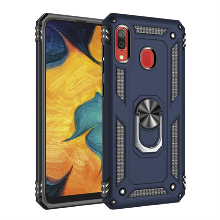 Armor Stoßfeste TPU + PC-Schutzhülle für Galaxy A30, mit 360-Grad-Drehhalterung, für Galaxy A30
