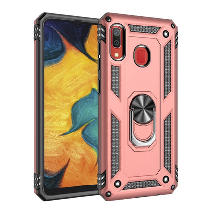 Armor Stoßfeste TPU + PC-Schutzhülle für Galaxy A30, mit 360-Grad-Drehhalterung, für Galaxy A30