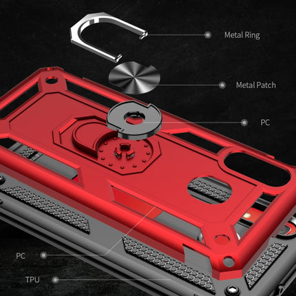 Armor Stoßfeste TPU + PC-Schutzhülle für Galaxy A30, mit 360-Grad-Drehhalterung, für Galaxy A30