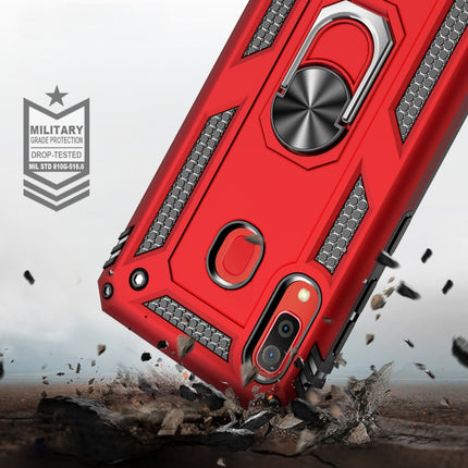 Armor Stoßfeste TPU + PC-Schutzhülle für Galaxy A30, mit 360-Grad-Drehhalterung, für Galaxy A30