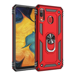 Armor Shockproof TPU + PC Protective Case for Galaxy A30, with 360 Degree Rotation Holder, For Galaxy A30