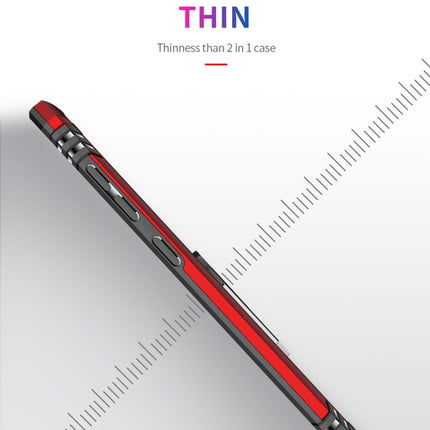 Armor Stoßfeste TPU + PC-Schutzhülle für Galaxy A50, mit 360-Grad-Drehhalterung, für Galaxy A50