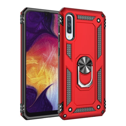Armor Stoßfeste TPU + PC-Schutzhülle für Galaxy A50, mit 360-Grad-Drehhalterung, für Galaxy A50