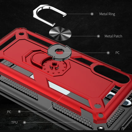 Armor Stoßfeste TPU + PC-Schutzhülle für Galaxy A50, mit 360-Grad-Drehhalterung, für Galaxy A50