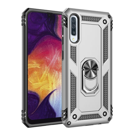 Armor Stoßfeste TPU + PC-Schutzhülle für Galaxy A50, mit 360-Grad-Drehhalterung, für Galaxy A50