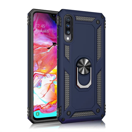 Armor Stoßfeste TPU + PC-Schutzhülle für Galaxy A70, mit 360-Grad-Drehhalterung, für Galaxy A70
