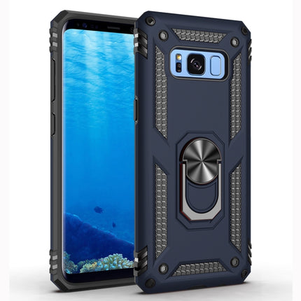 Funda protectora de TPU + PC a prueba de golpes Armor para Galaxy S8, con soporte giratorio de 360 ​​grados, para Galaxy S8