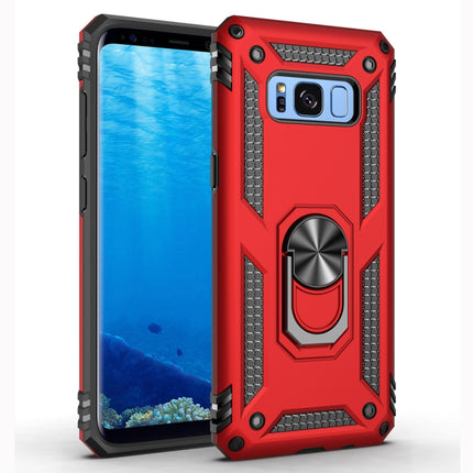 Funda protectora de TPU + PC a prueba de golpes Armor para Galaxy S8, con soporte giratorio de 360 ​​grados, para Galaxy S8