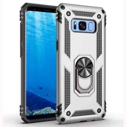 Funda protectora de TPU + PC a prueba de golpes Armor para Galaxy S8, con soporte giratorio de 360 ​​grados, para Galaxy S8