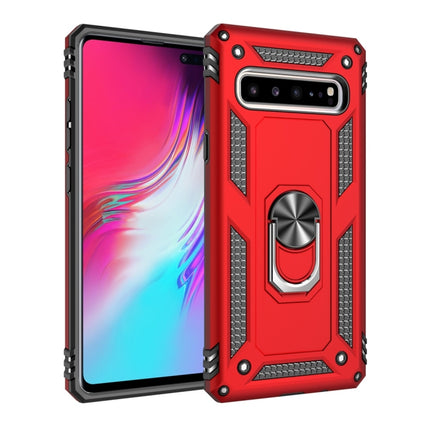 Armor Stoßfeste TPU + PC-Schutzhülle für Galaxy S10 5G, mit 360-Grad-Drehhalterung, für Galaxy S10 5G