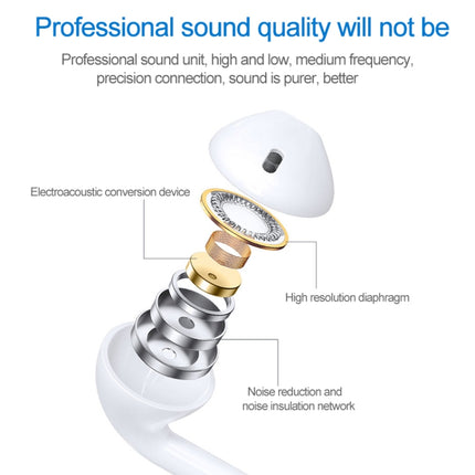 USB-C / Type-C Interface In Ear Wired HiFi Mega Bass Earphone with Mic