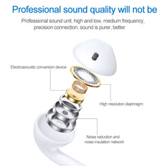 USB-C / Type-C Interface In Ear Wired HiFi Mega Bass Earphone with Mic