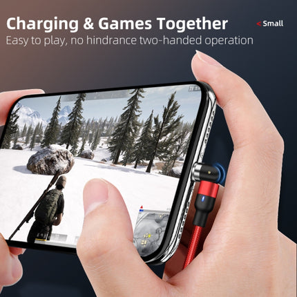 2m 2A Output USB to Micro USB Nylon Braided Rotate Magnetic Charging Cable