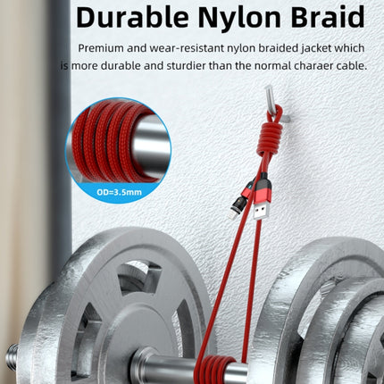 1m 3A Output USB to Micro USB 540 Degree Rotating Magnetic Data Sync Charging Cable