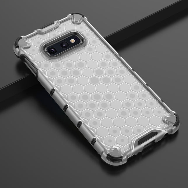 Stoßfestes Waben-PC + TPU-Gehäuse für Galaxy S10e, Für Galaxy S10e