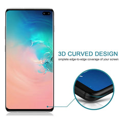 9H 3D Curved Anti-glare Full Screen Tempered Glass Film for Galaxy S10 Plus, For Samsung GalaxyS10 Plus (3D Curved)