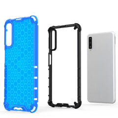 Shockproof Honeycomb PC + TPU Case for Galaxy A7 (2018), For Galaxy A7 (2018)