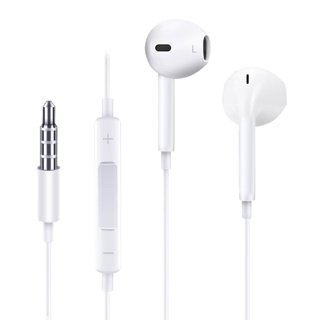 Auriculares intrauditivos con control por cable y conector de 3,5 mm de 1,2 m JOYROOM JR-EP1, R-EP1