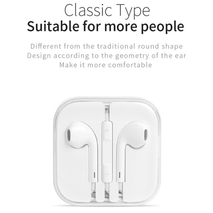 JOYROOM JR-EP1 1.2m 3.5mm Plug Wire Control In-Ear Earphone, R-EP1