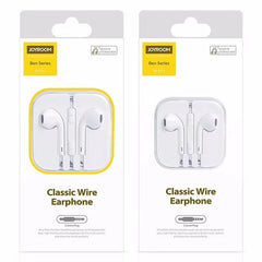 JOYROOM JR-EP1 1.2m 3.5mm Plug Wire Control In-Ear Earphone, R-EP1