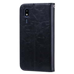 Business Style Oil Wax Texture Horizontal Flip Leather Case for Galaxy A2 Core, with Holder & Card Slots & Wallet, For Galaxy A2 Core