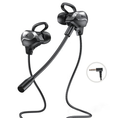 WK ET-Y30 ET Series 3.5mm Elbow In-ear Wired Wire-control Gaming Earphone with Microphone