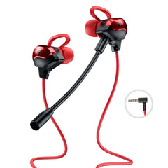 WK ET-Y30 ET Series 3.5mm Elbow In-ear Wired Wire-control Gaming Earphone with Microphone