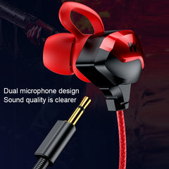 WK ET-Y30 ET Series 3.5mm Elbow In-ear Wired Wire-control Gaming Earphone with Microphone