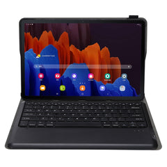 A970 Detachable Bluetooth Keyboard Ultrathin Horizontal Flip Leather Tablet Case for Samsung Galaxy Tab S7 FE T730 / T736 / S7+ T970 / T975 / T976