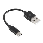 14cm USB to Type-C Black / Black