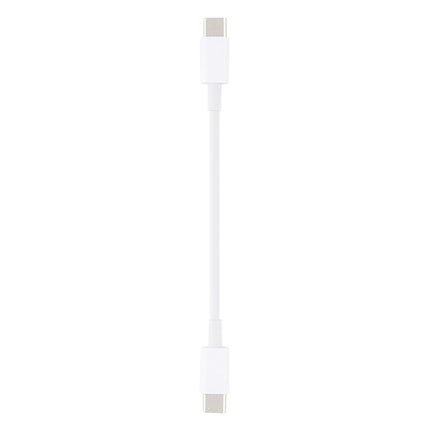 USB-C / Type-C to USB-C / Type-C PD Fast Charging & Sync Data Cable, Cable Length: 14cm, 14cm Type-C to Type-C White