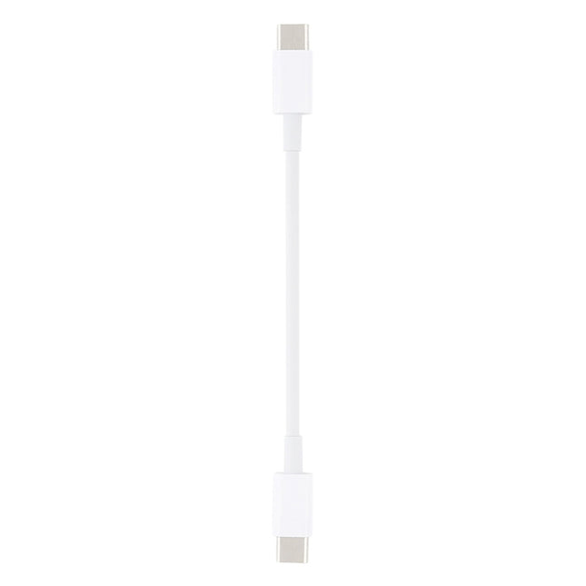 USB-C / Type-C to USB-C / Type-C PD Fast Charging & Sync Data Cable, Cable Length: 14cm, 14cm Type-C to Type-C White