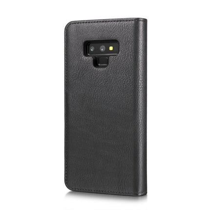 DG.MING Abnehmbare magnetische Klapphülle aus Leder mit Crazy Horse-Textur für Galaxy Note 9, mit Halterung, Kartenfächern und Geldbörse, Galaxy Note 9