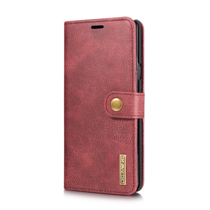 DG.MING Abnehmbare magnetische Klapphülle aus Leder mit Crazy Horse-Textur für Galaxy Note 9, mit Halterung, Kartenfächern und Geldbörse, Galaxy Note 9