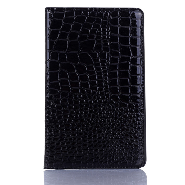 Funda de piel con tapa horizontal con textura de cocodrilo para Galaxy Tab A 8 (2019) P200/P205, con soporte, ranuras para tarjetas y billetera, para Galaxy Tab A 8 (2019)