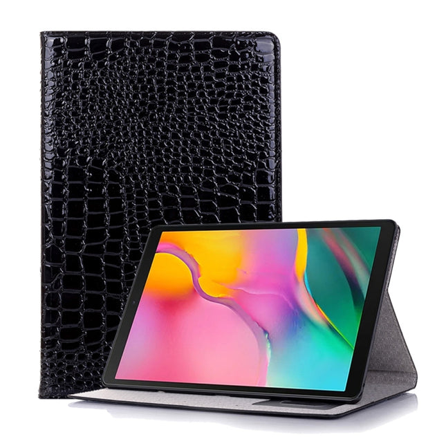Funda de piel con tapa horizontal con textura de cocodrilo para Galaxy Tab S5e 10.5 T720/T725, con soporte, ranuras para tarjetas y billetera, para Galaxy Tab S5e