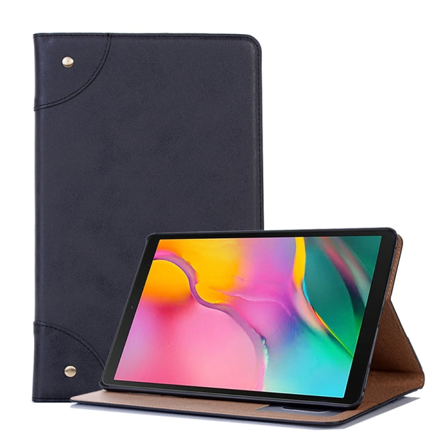 Horizontale Klapphülle aus Leder im Retro-Buchstil für Galaxy Tab A 10.1 (2019) T510 / T515, mit Halterung &amp; Kartenfächern &amp; Geldbörse, für Galaxy Tab A 10.1 (2019) T510 / T515, für Galaxy Tab A 10.1 (2019)